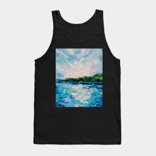 Tropical Day - Abstract Landscape painting Tank Top